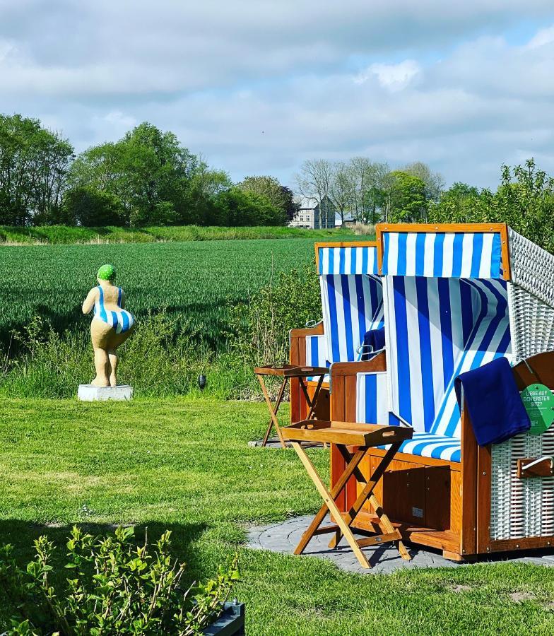 Liebevoll Hinterm Deich - Ferienwohnungen Lehe  Exterior foto
